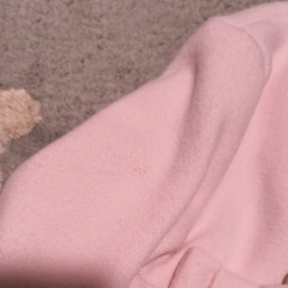 Pink Baby Coat with Gold Buttons - Picture 7 of 8